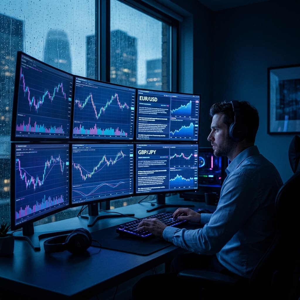 Forex trader chart analysis